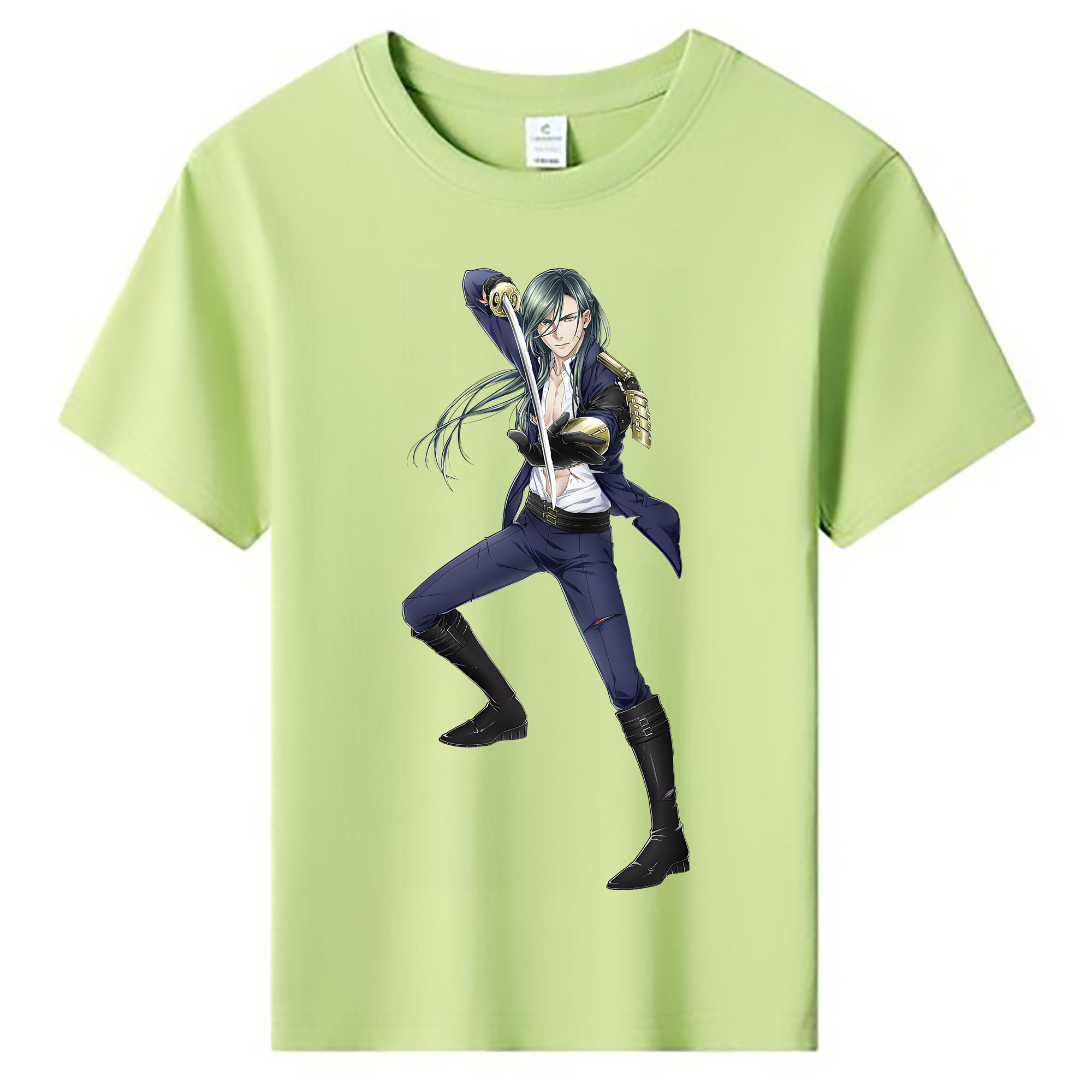 （画像用） 刀剣乱舞 Touken Ranbu 綿100％キッズTシャツ（フロントプリント）